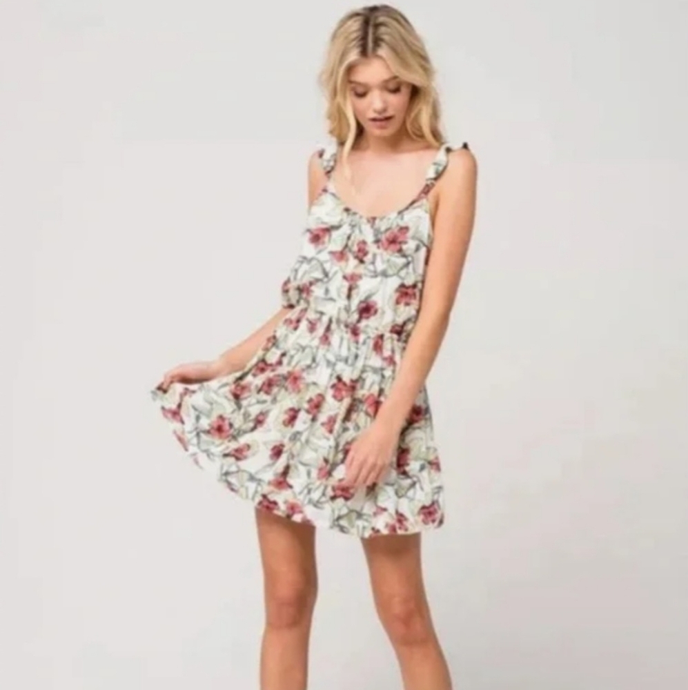 FREE PEOPLE NWOT Dear You Floral Mini Dress